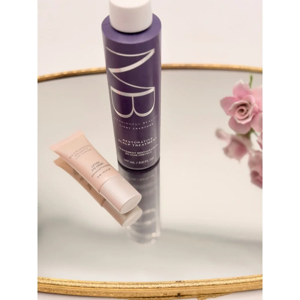 Meaningful Beauty Cindy Crawford Lifting Eye Creme & Restorative Scalp Treatment